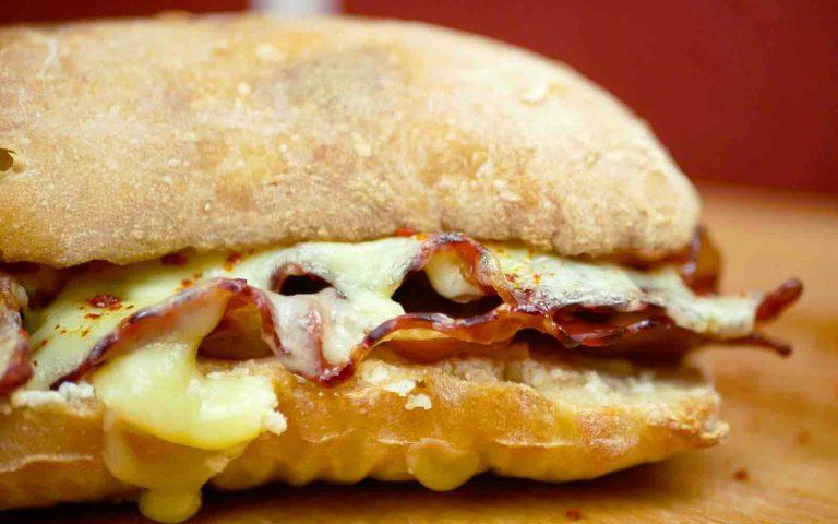 The Ultimate Bacon Cheddar Sandwich