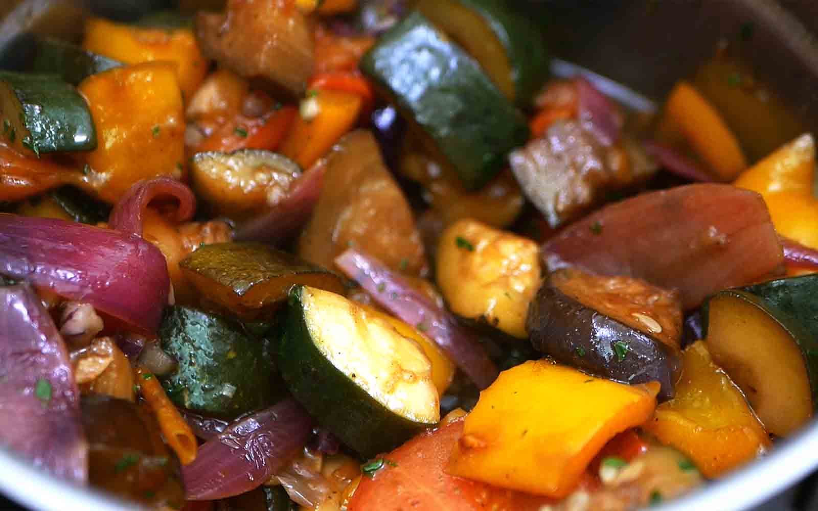 Easy One Pot Ratatouille - BOEMEF